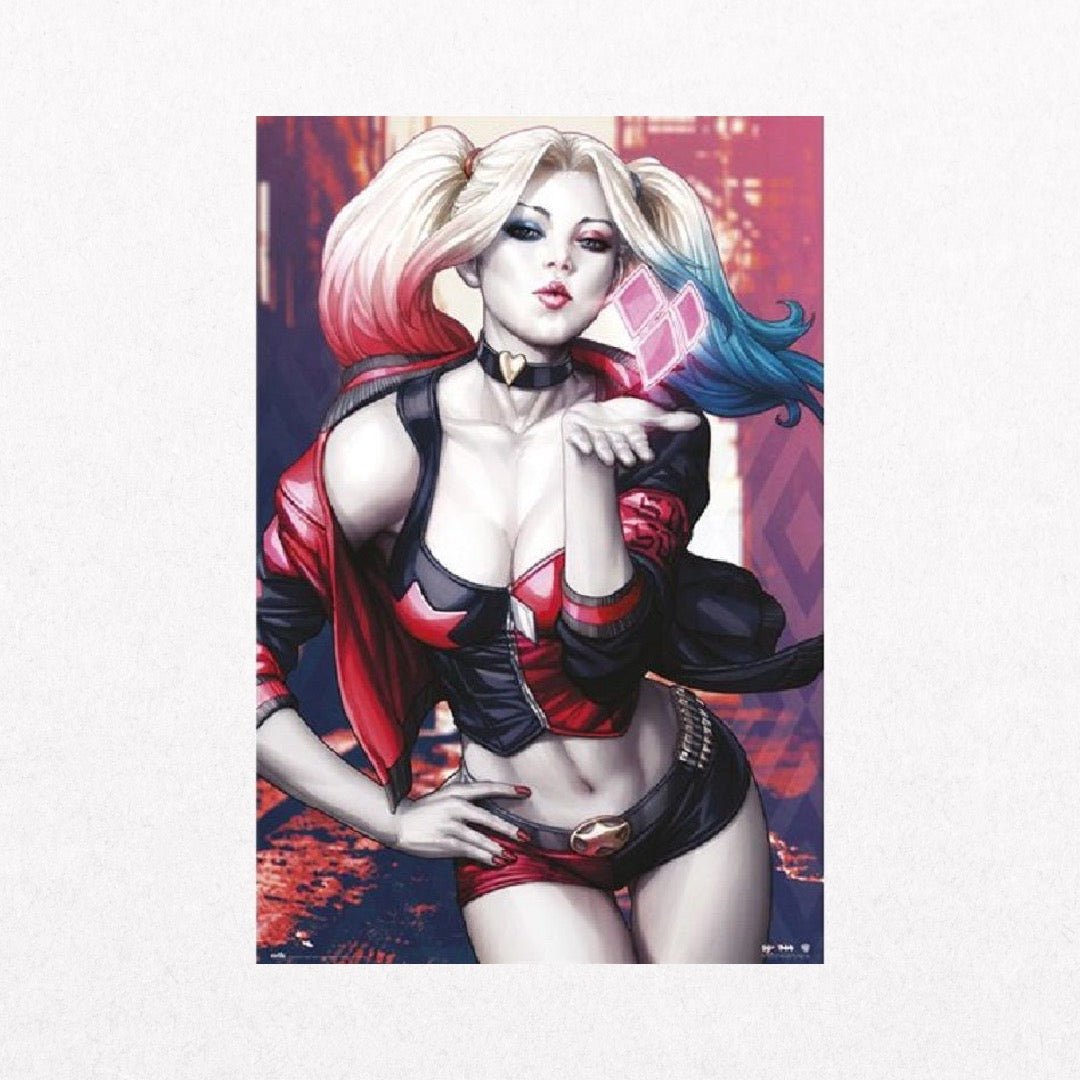 HarleyQuinn - Kiss - el cartel