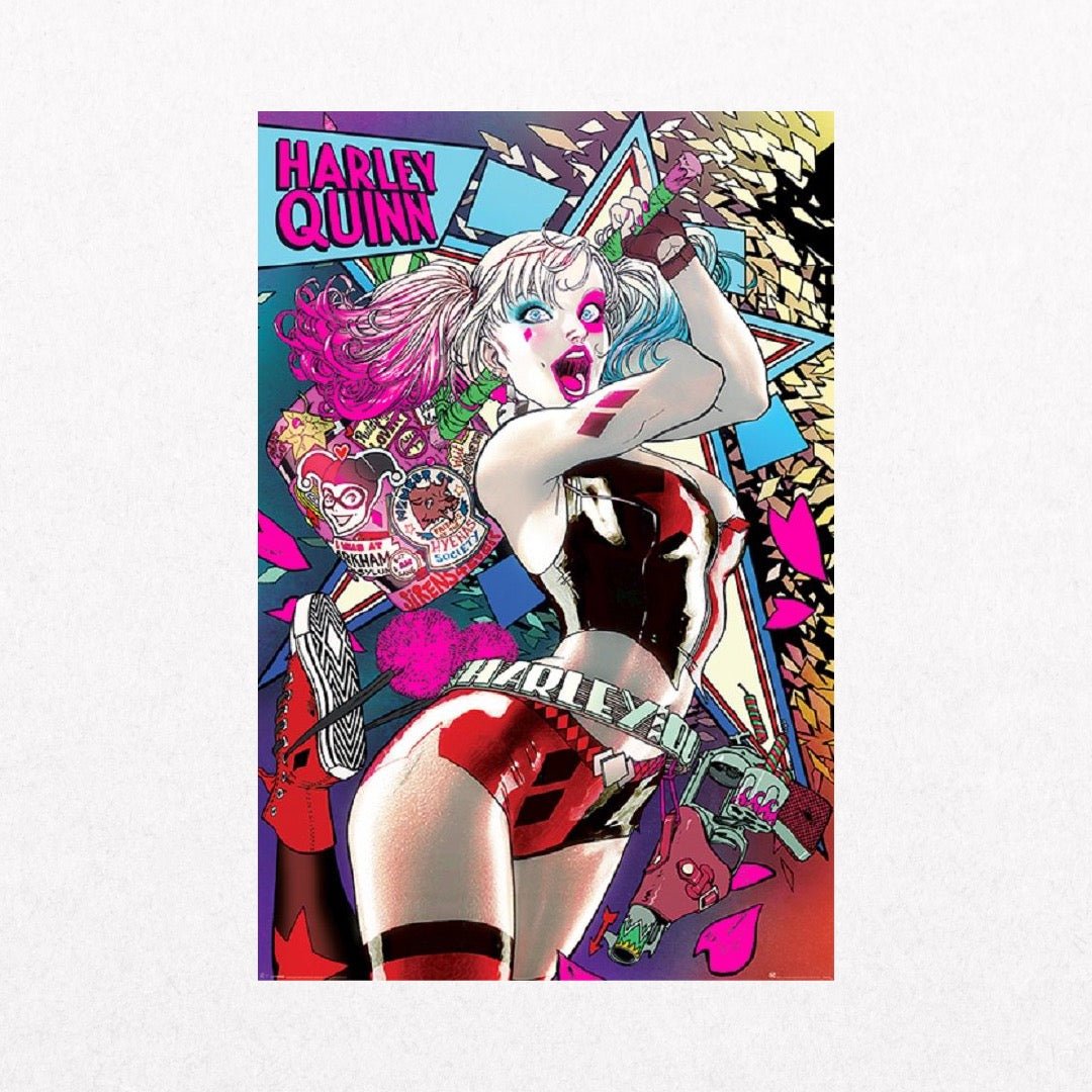 HarleyQuinn - Neon - el cartel