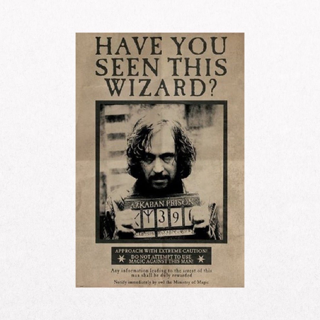 HarryPotter - WantedSiriusBlack - el cartel