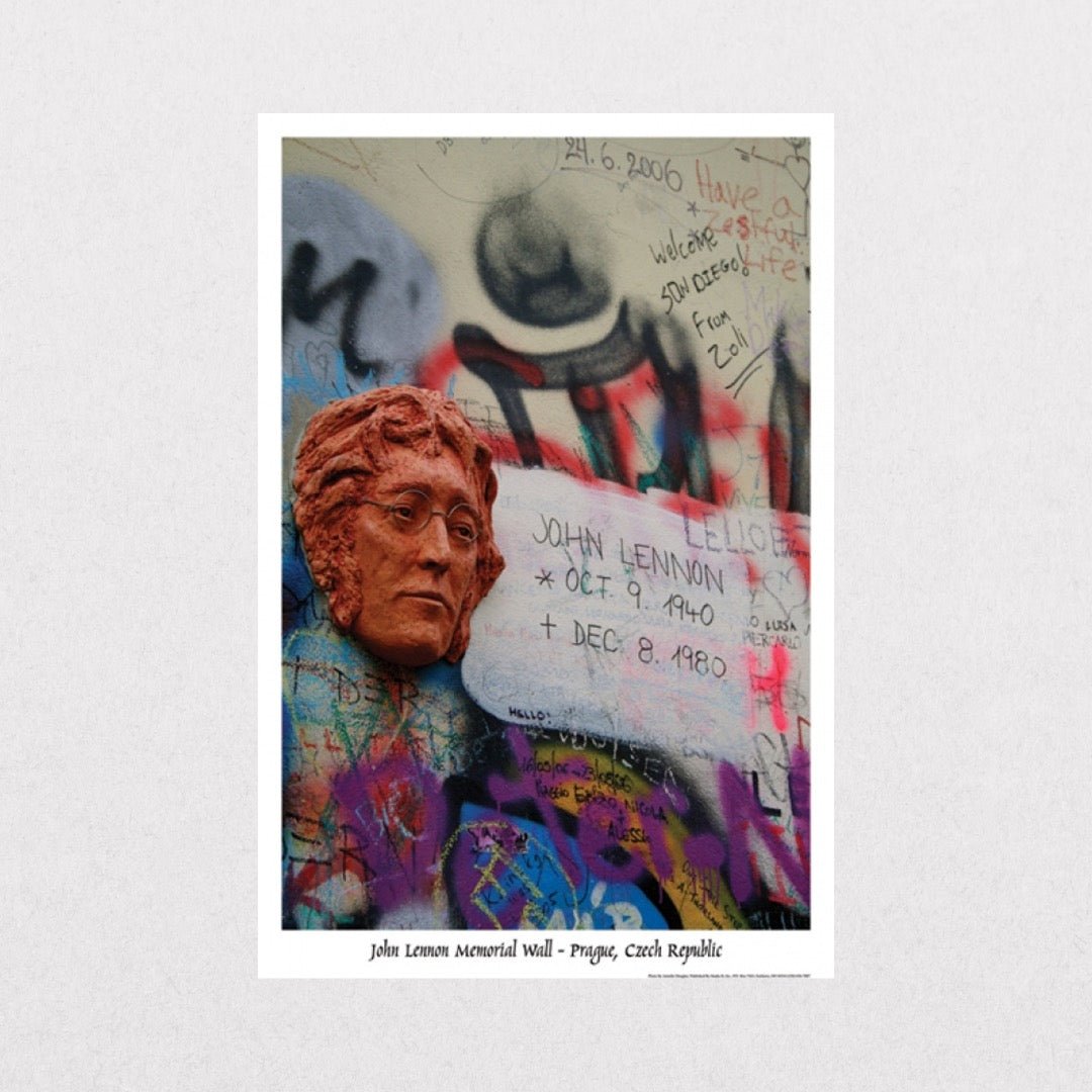 JohnLennon - WallMemorial - el cartel