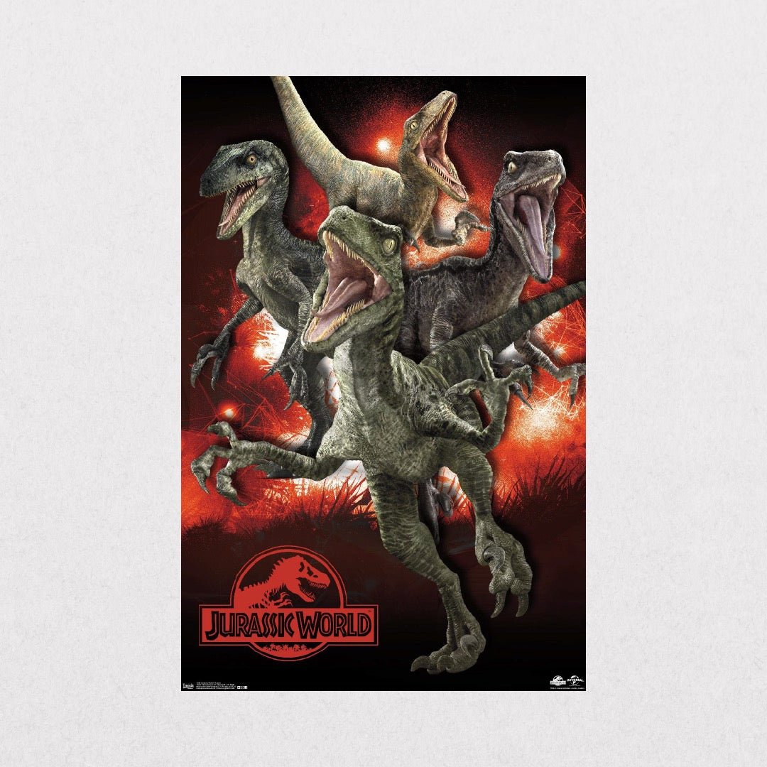 JurassicWorld - Raptors - el cartel
