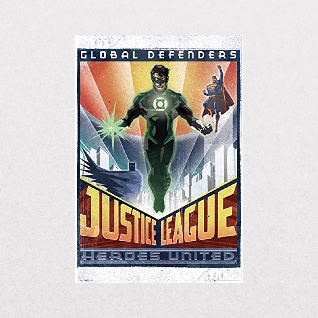 JusticeLeague - GreenLantern - el cartel