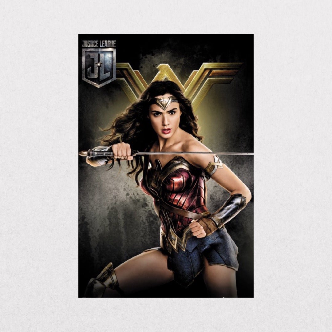 JusticeLeague - Wonderwoman - el cartel