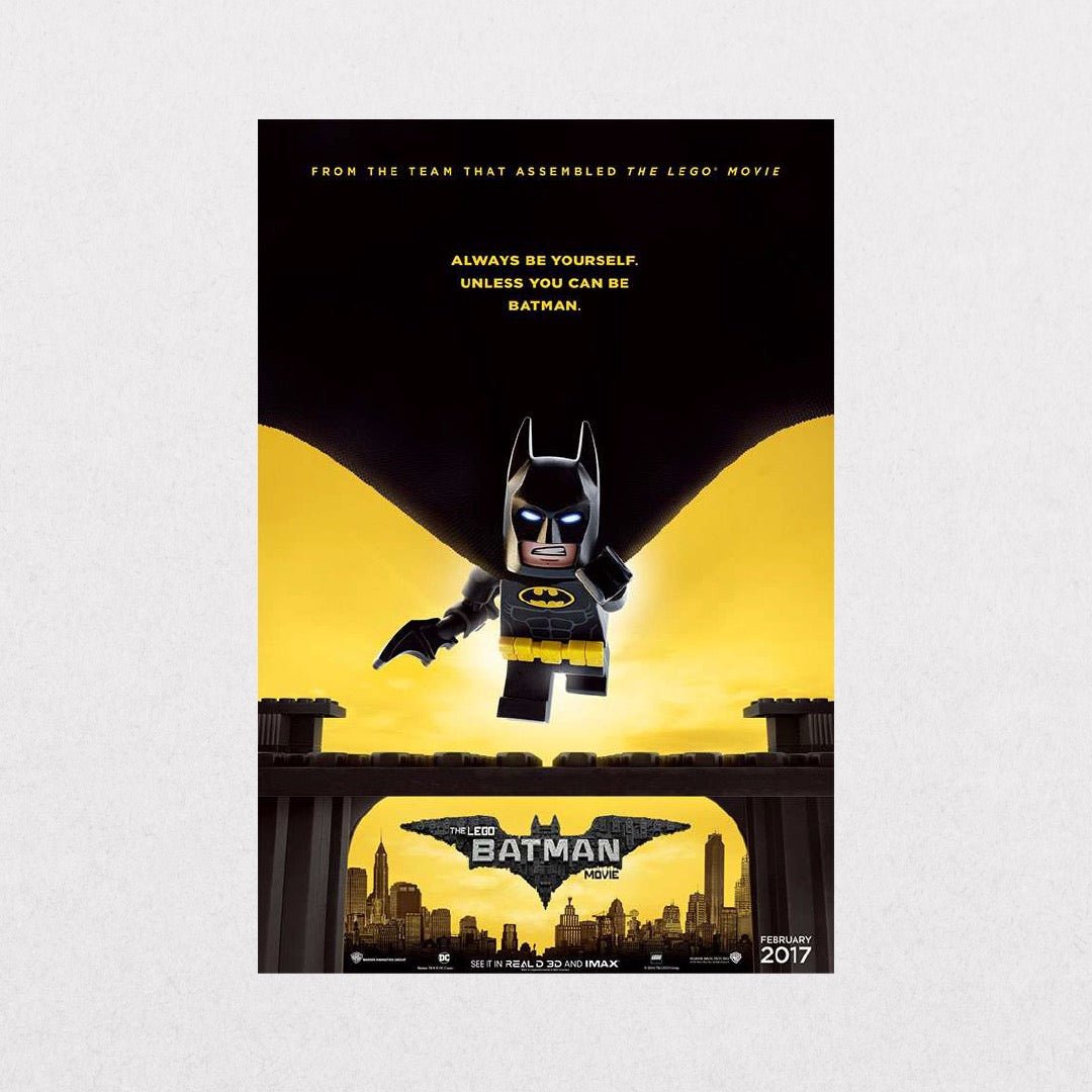 LegoBatman - MoviePoster - el cartel