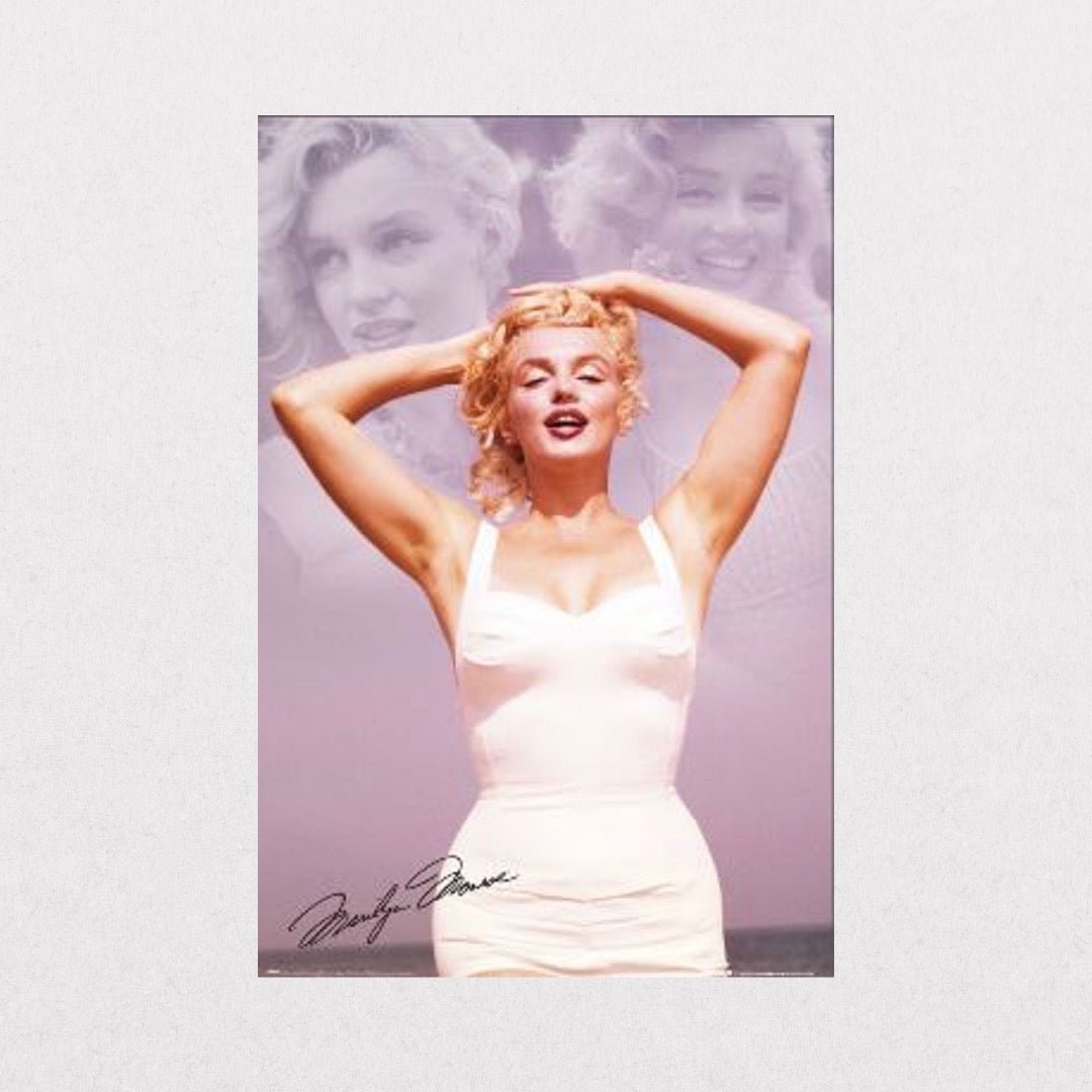 MarilynMonroe - CollagePurple - el cartel