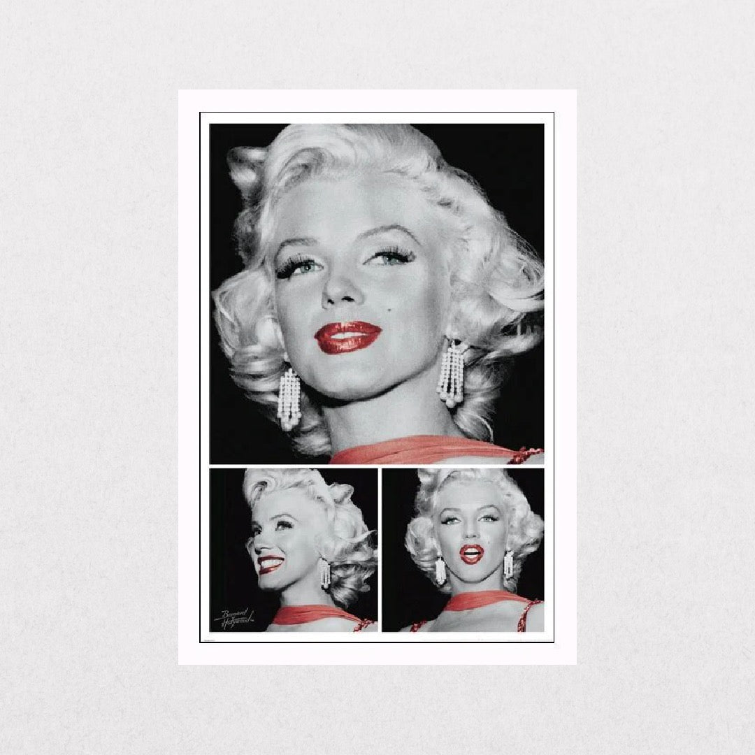 Marilyn Monroe - Red Lips Trio
