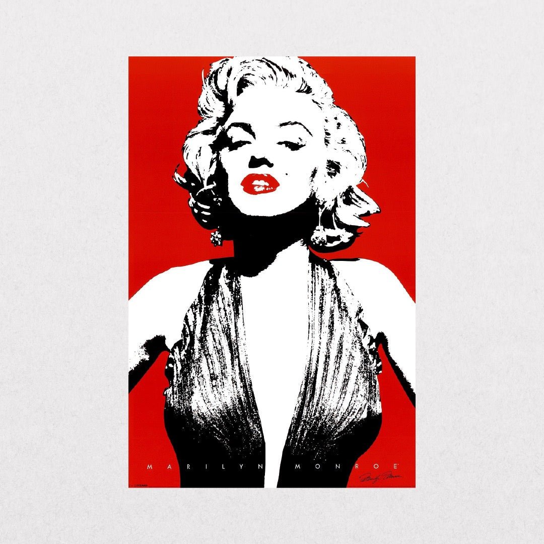 MarilynMonroe - RedLipstick - el cartel
