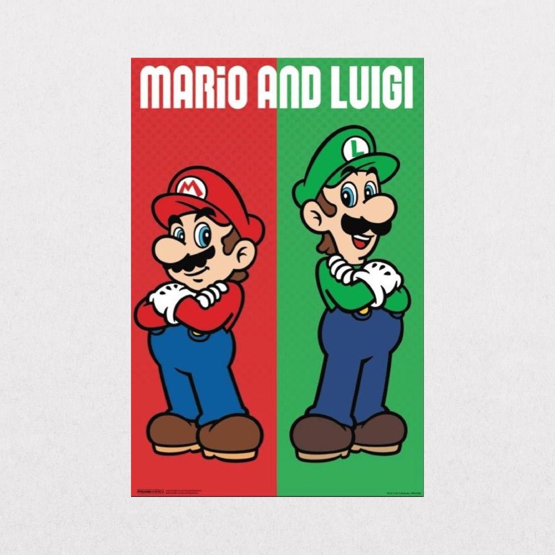 MarioBros - Mario&Luigi - el cartel