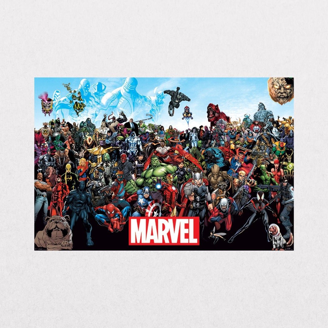 MarvelComics - CompleteSuperHeroesUniverse - el cartel