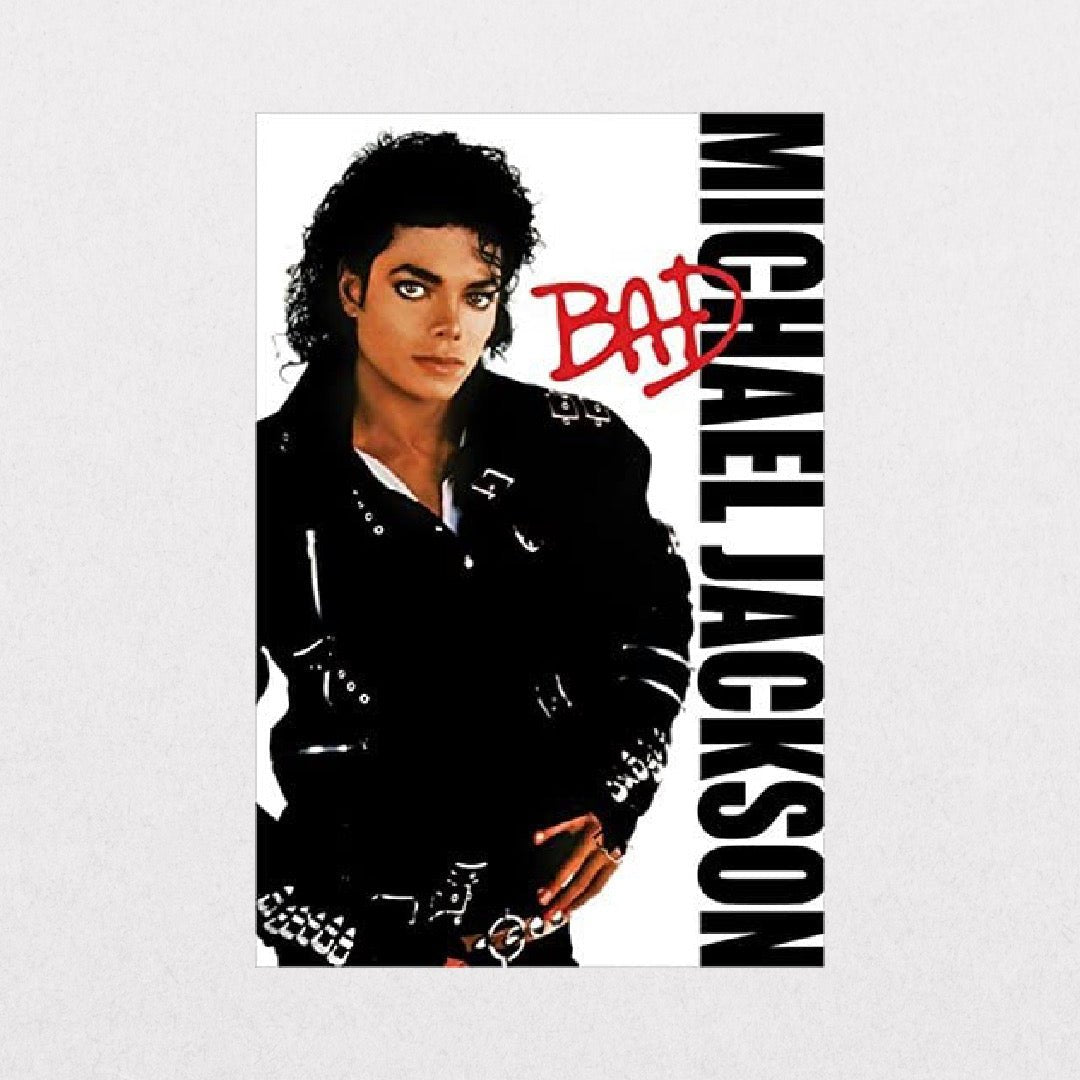 MichaelJackson - Bad - el cartel