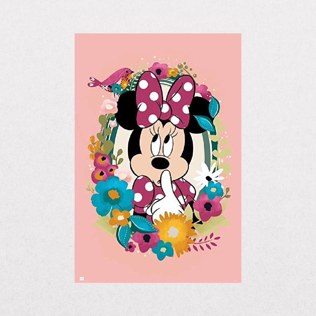 MinnieMouse - Flowers - el cartel