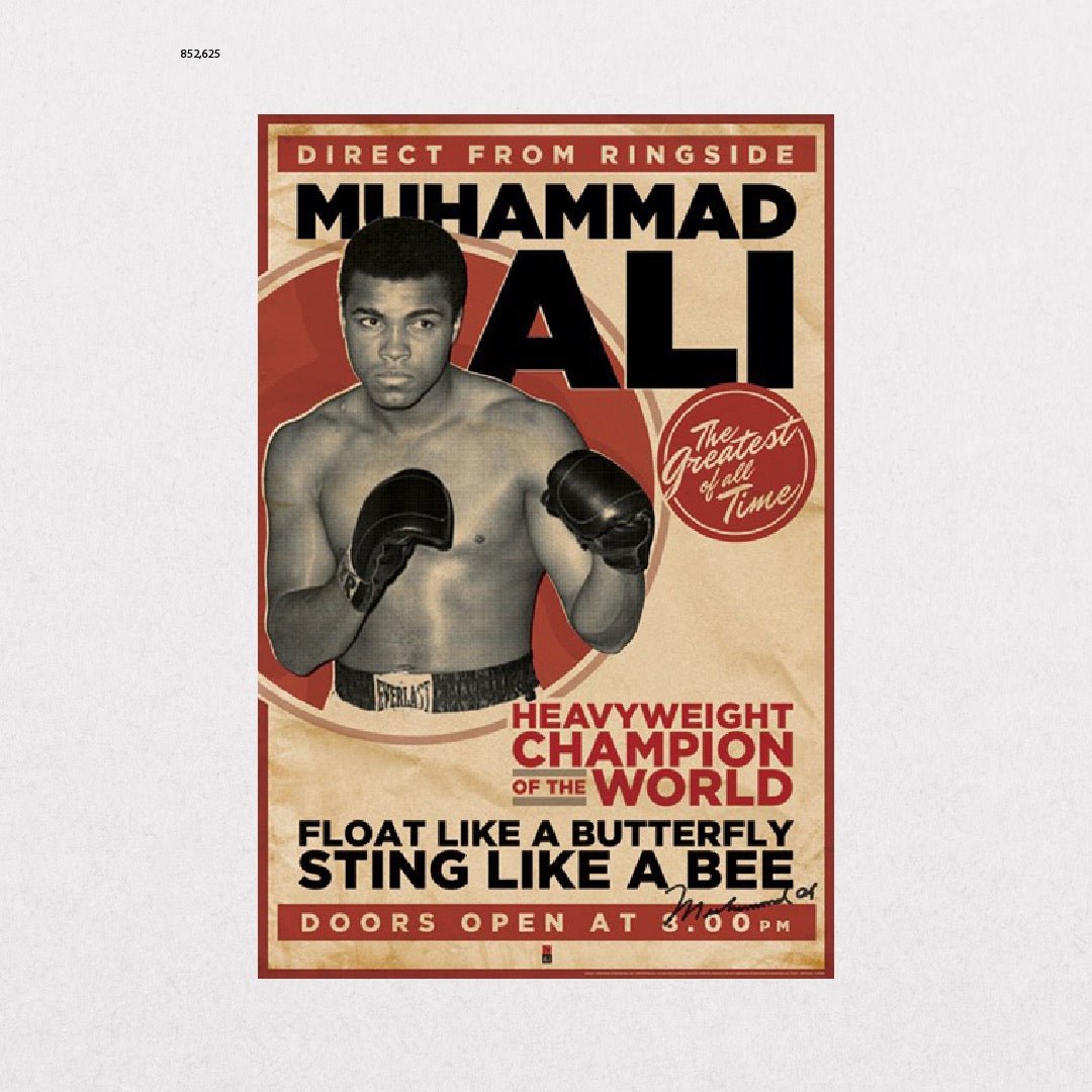 Muhammad Ali - Vintage - el cartel