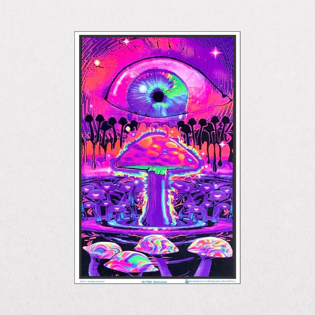 Mushrooms - OpticBlacklight - el cartel