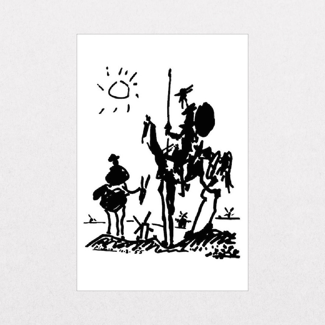 Picasso - Don Quixote, 1955