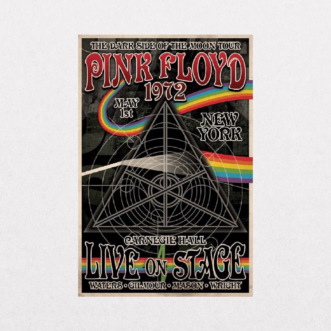 PinkFloyd - 1972Tour - el cartel