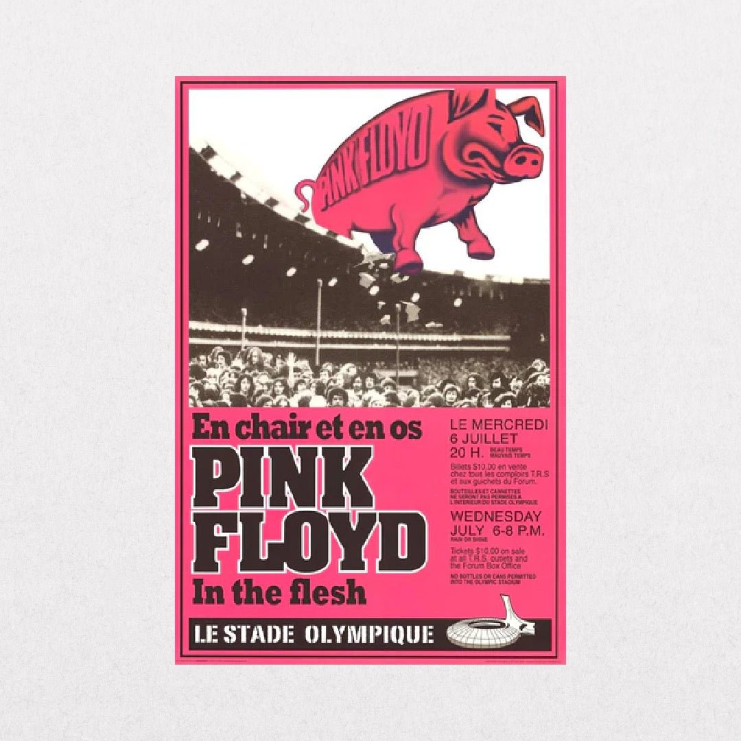 Pink Floyd - In The Flesh - el cartel