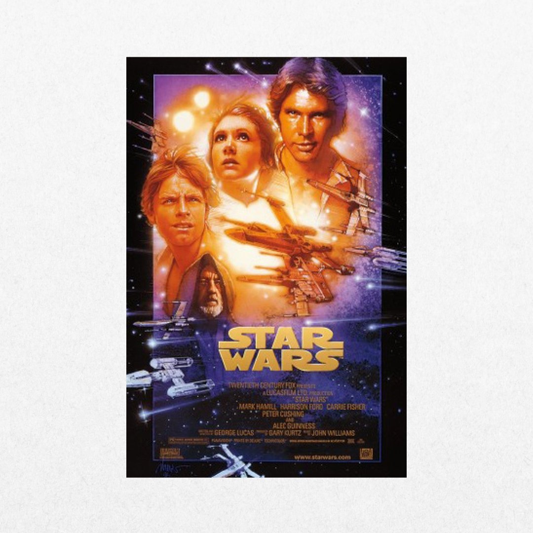 Star Wars - A New Hope 1977 (Style B) - El Cartel