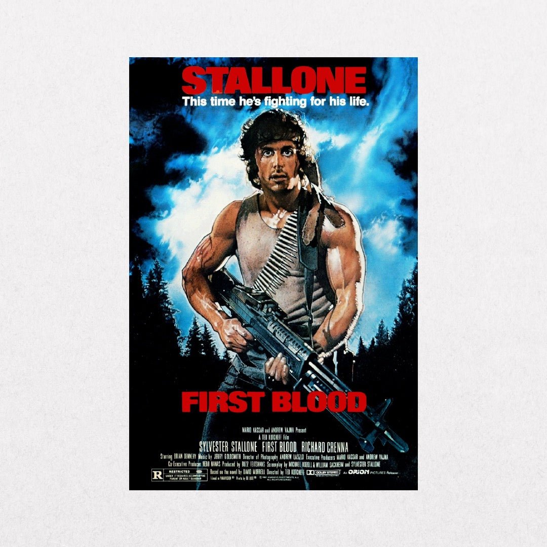 Rambo - FirstBlood - el cartel
