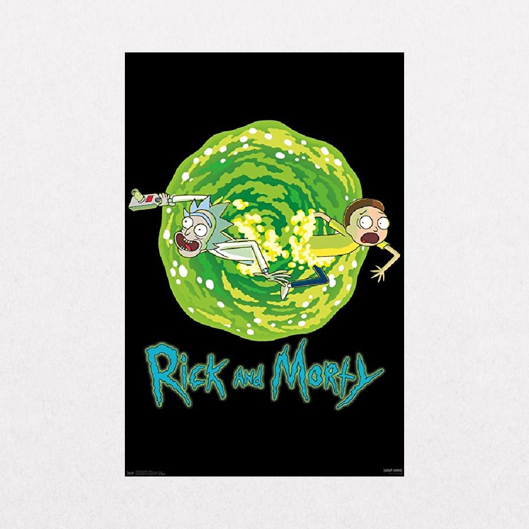 RickandMorty - Portal - el cartel