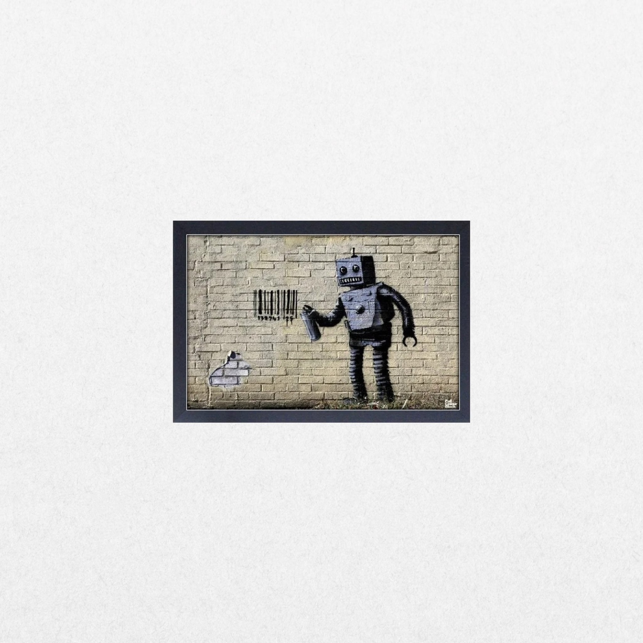 Banksy - Barcode Robot - El Cartel