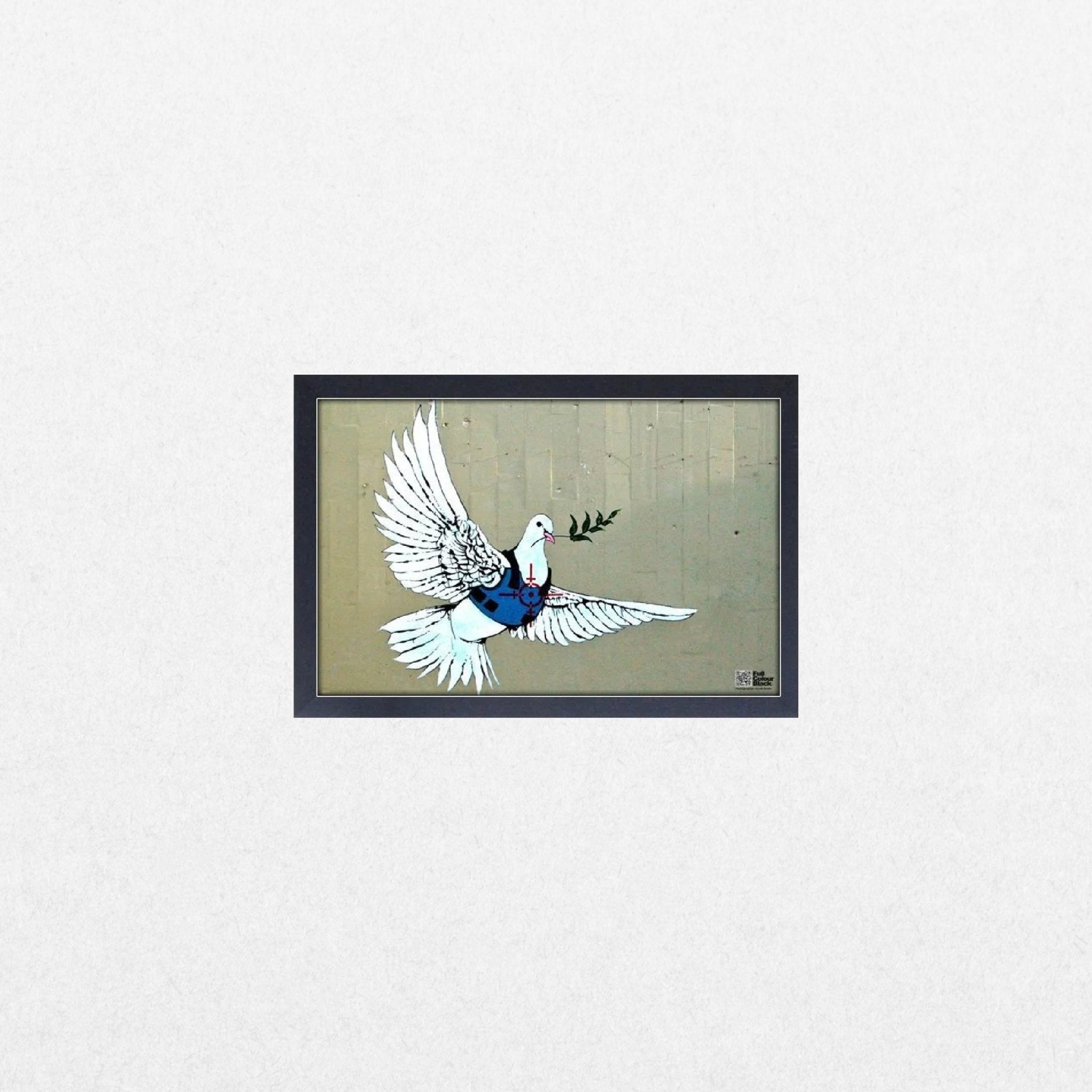 Banksy - Bulletproof Dove - El Cartel