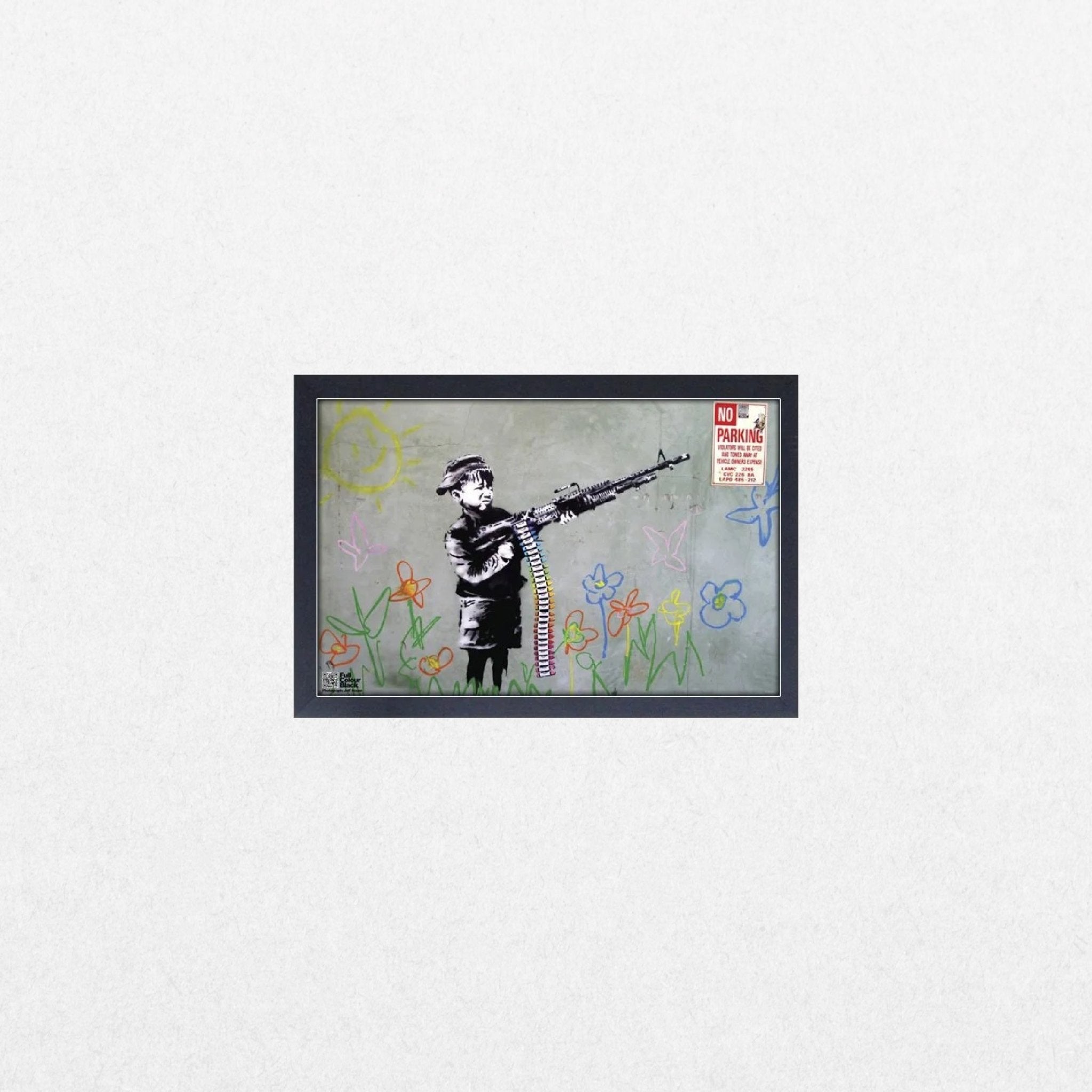 Banksy - Crayon Shooter - El Cartel