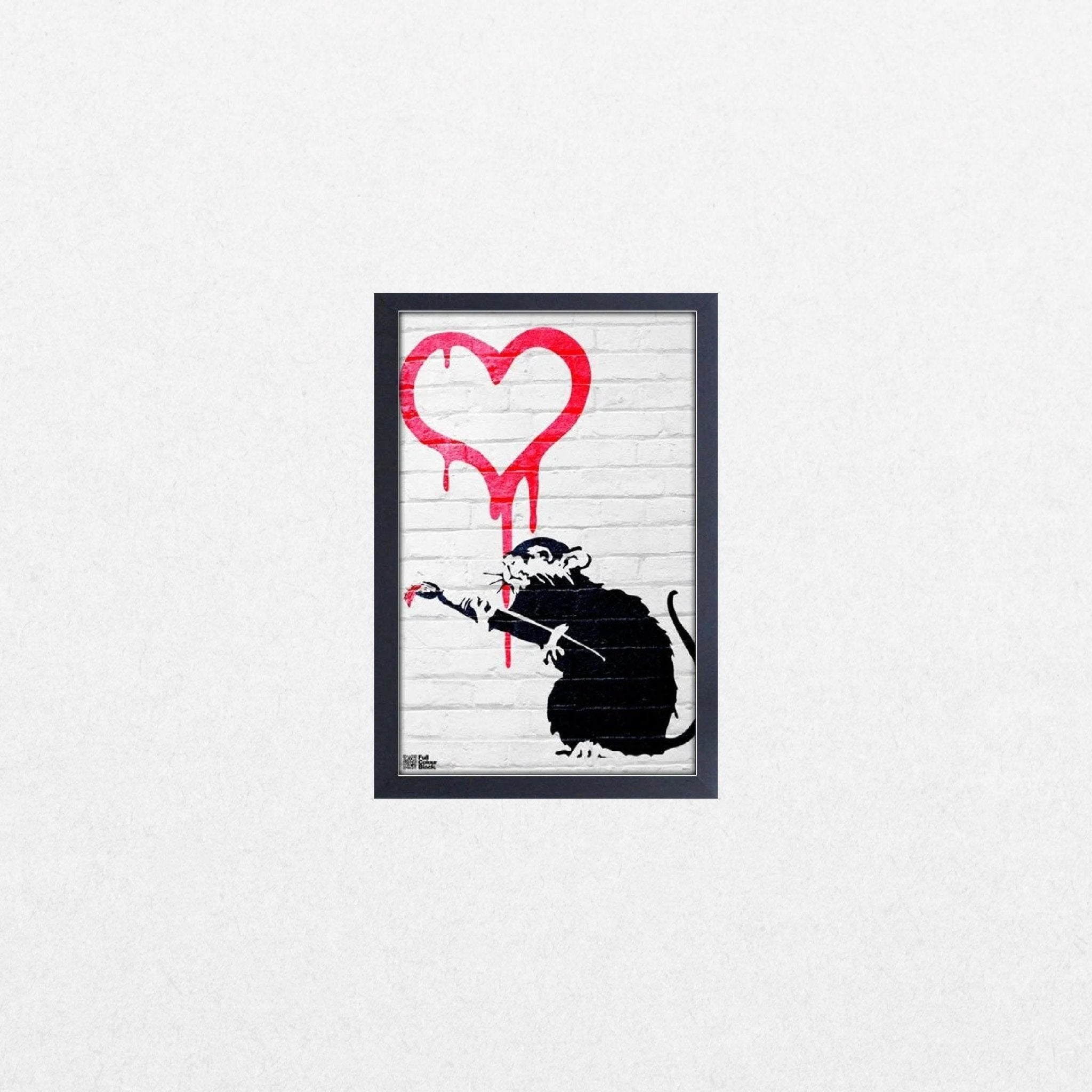 Banksy - Love Rat - El Cartel