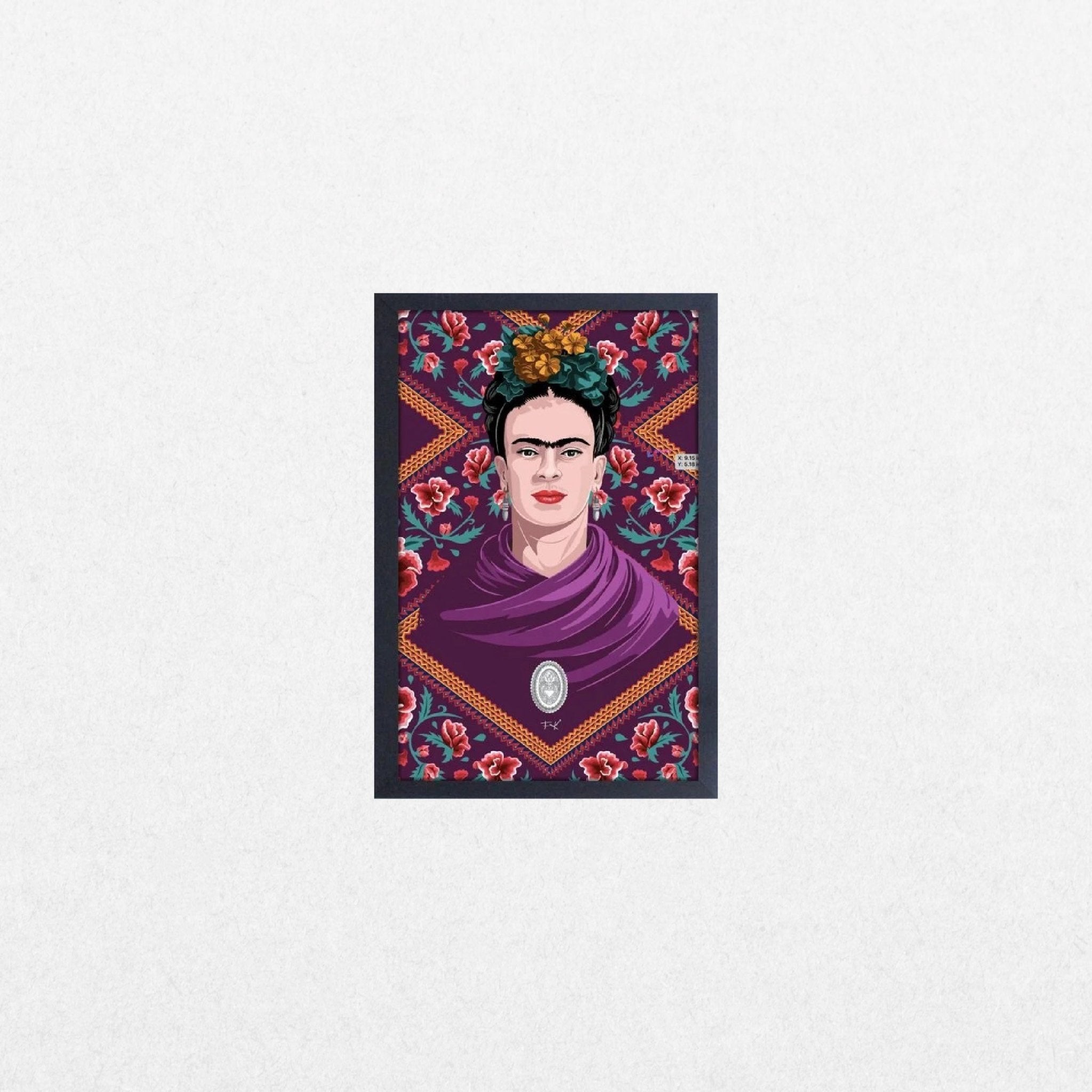Frida Kahlo - Purple Shawl - El Cartel