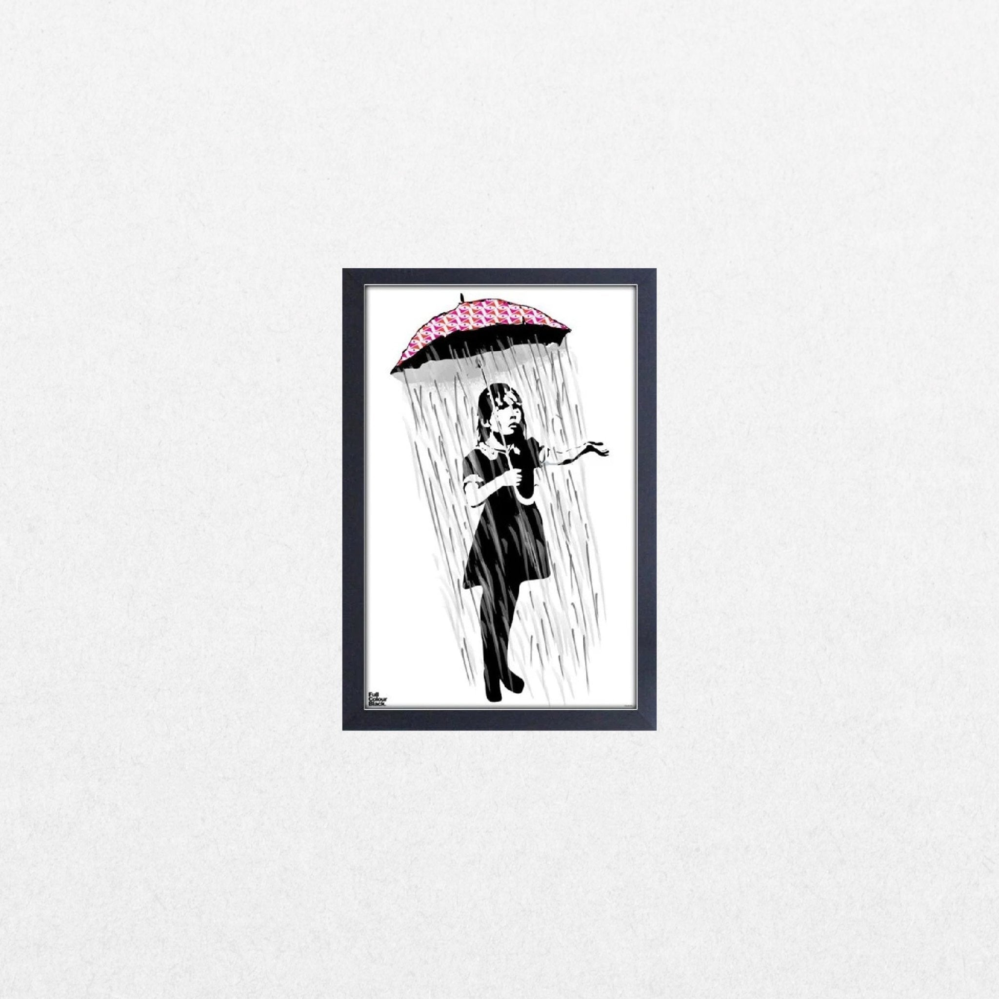 Banksy - Umbrella Girl - El Cartel