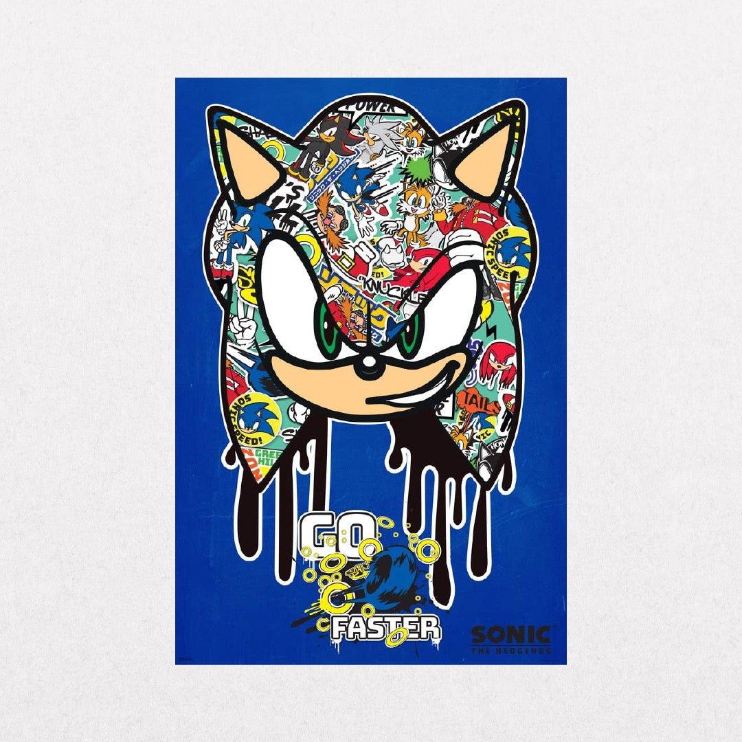 Sonic - GoFaster - el cartel