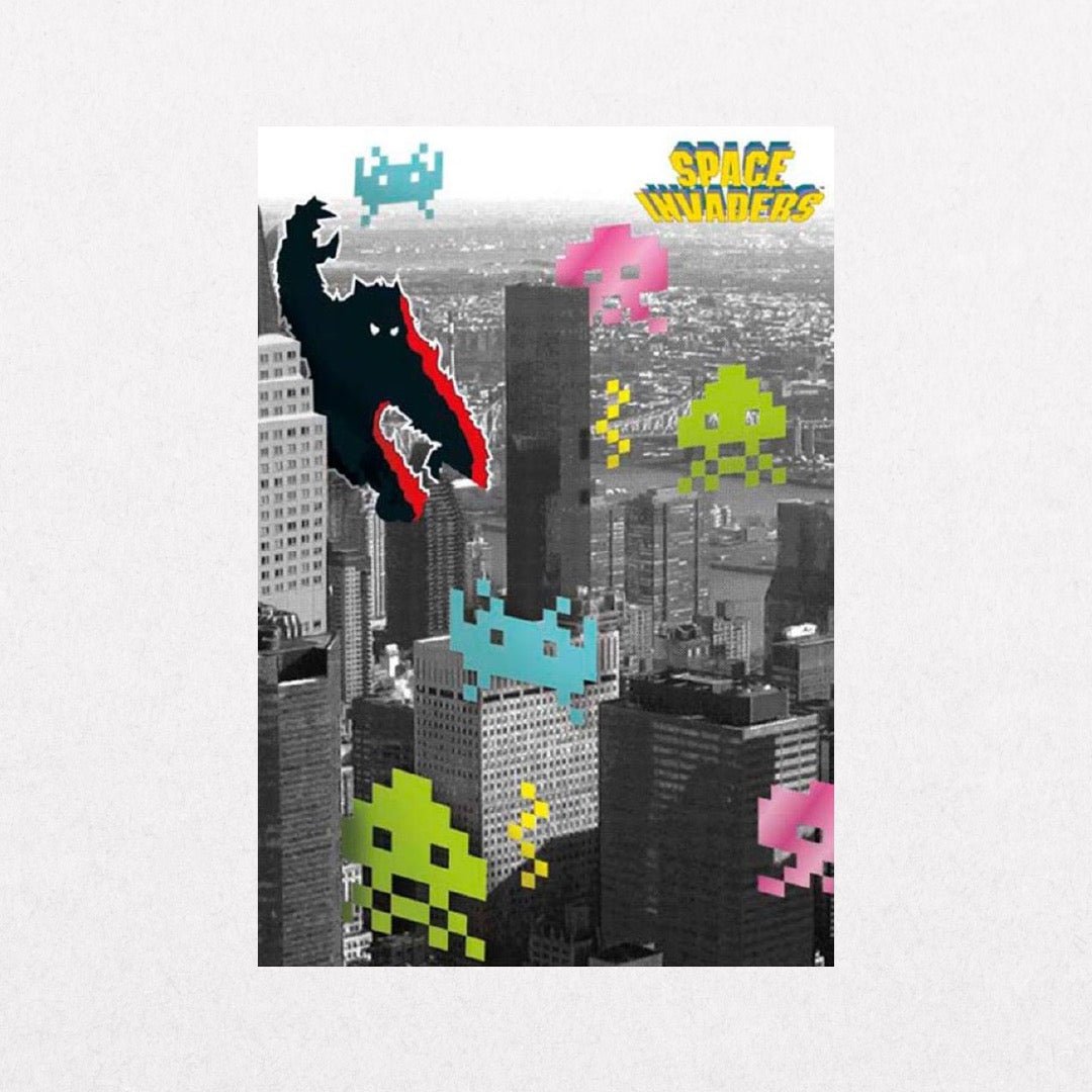 SpaceInvaders - Grey - el cartel