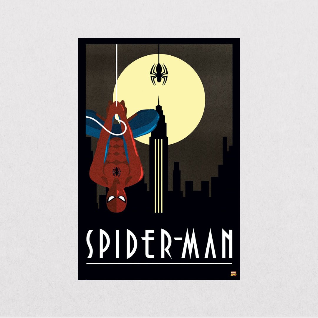Marvel Spider-Man - Art Deco - El Cartel