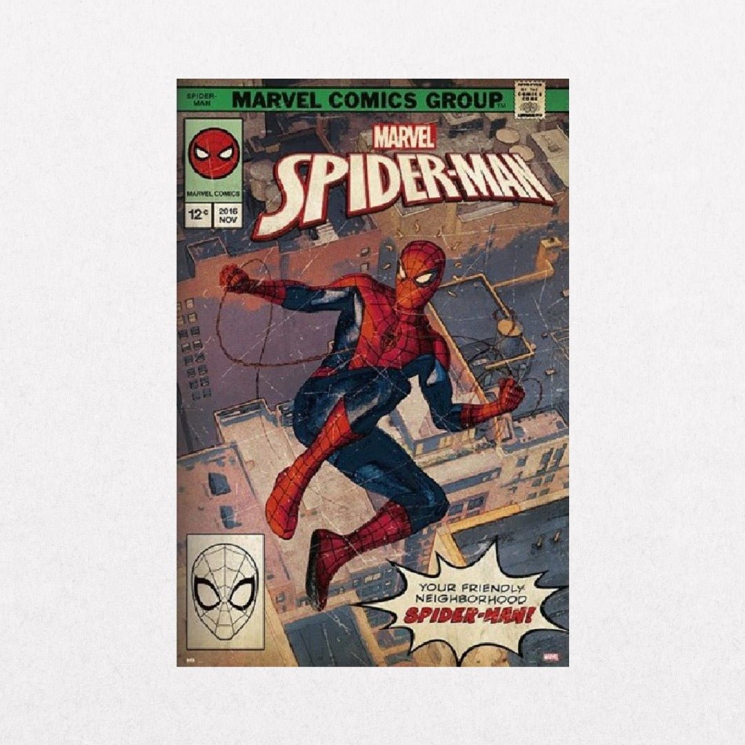 Spiderman - ComicBookCover - el cartel