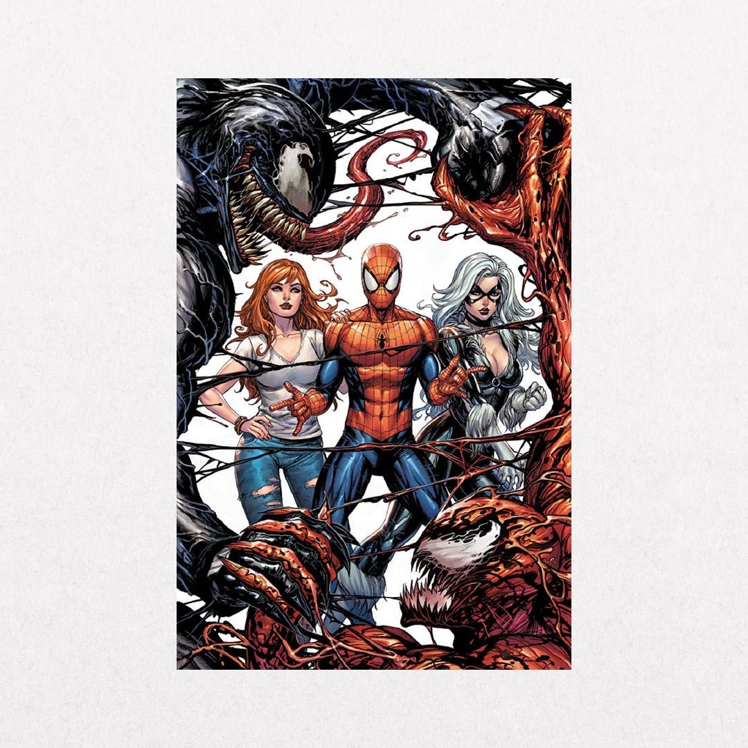 Spiderman - VenomandCarnageFight - el cartel