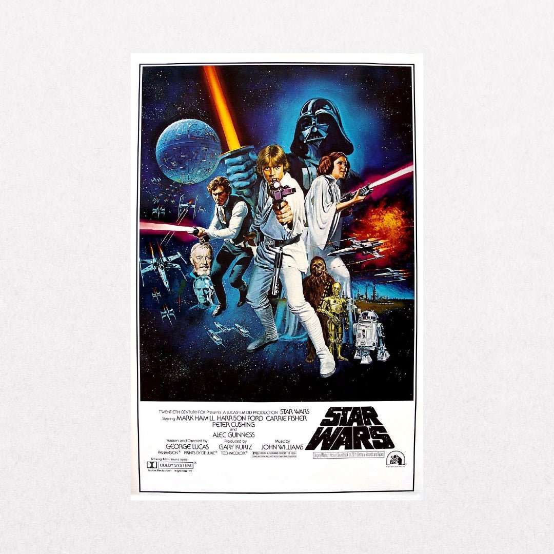 Star Wars - A New Hope 1977 Classic - el cartel
