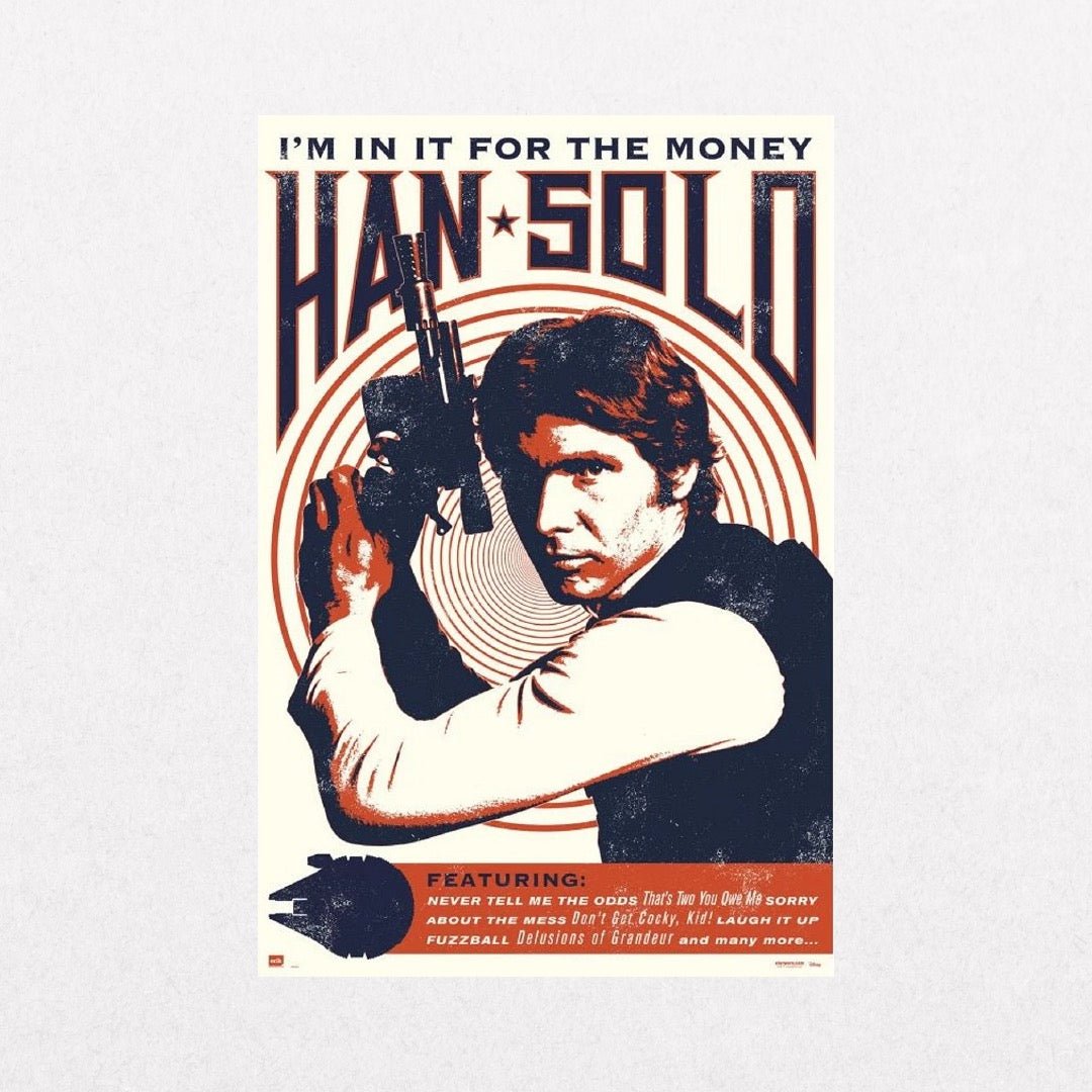 Star Wars - Han Solo - el cartel