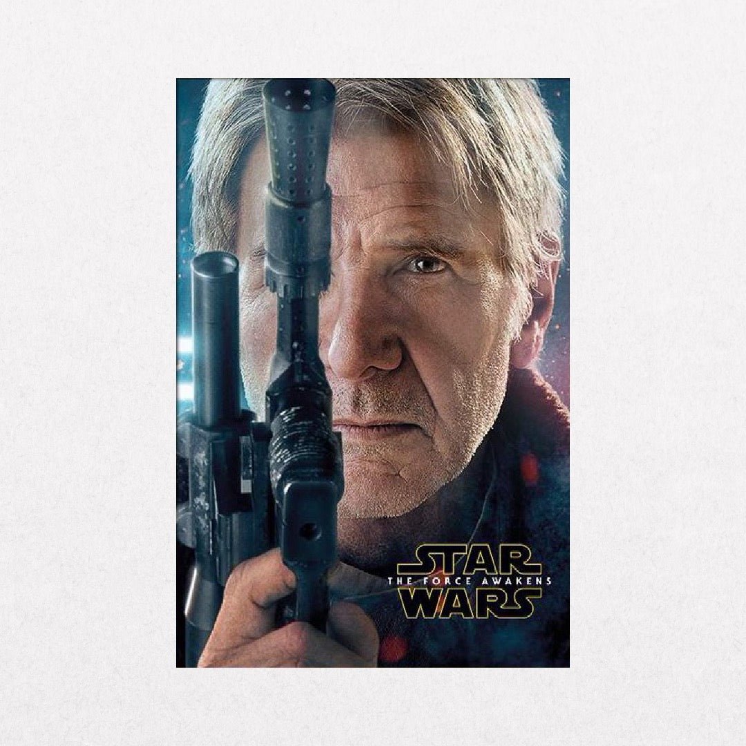 Star Wars - The Force Awakens Han Solo Portrait - el cartel