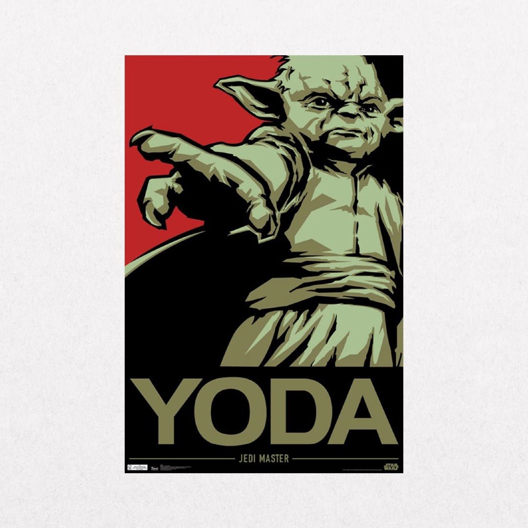 Star Wars - Yoda Jedi Master - el cartel