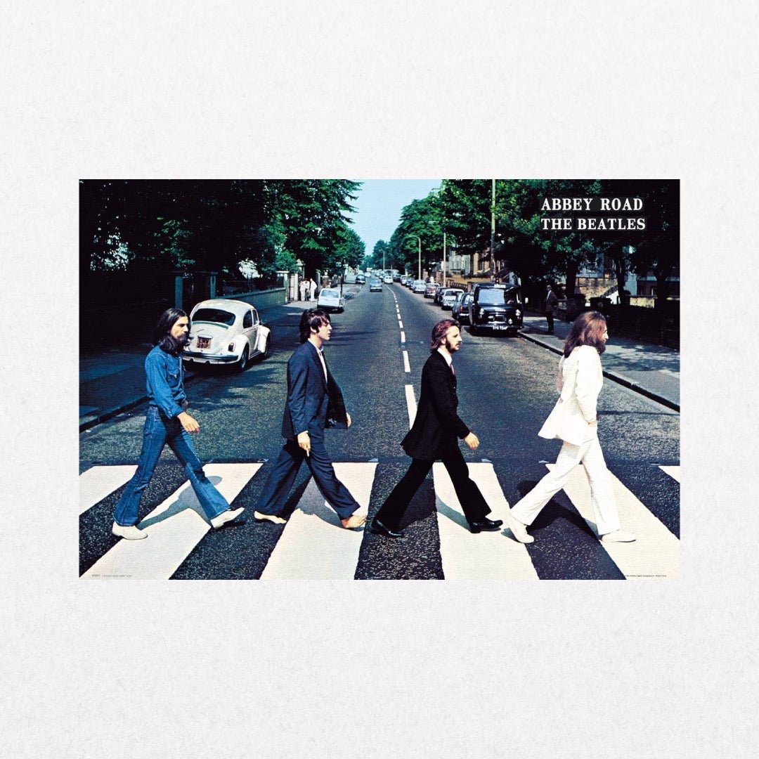 TheBeatles - AbbeyRoad - el cartel