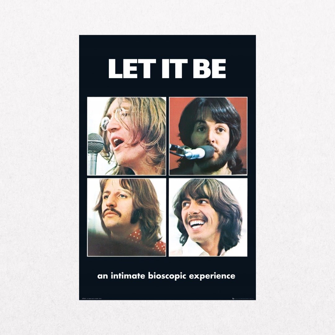 TheBeatles - LetItBe - el cartel