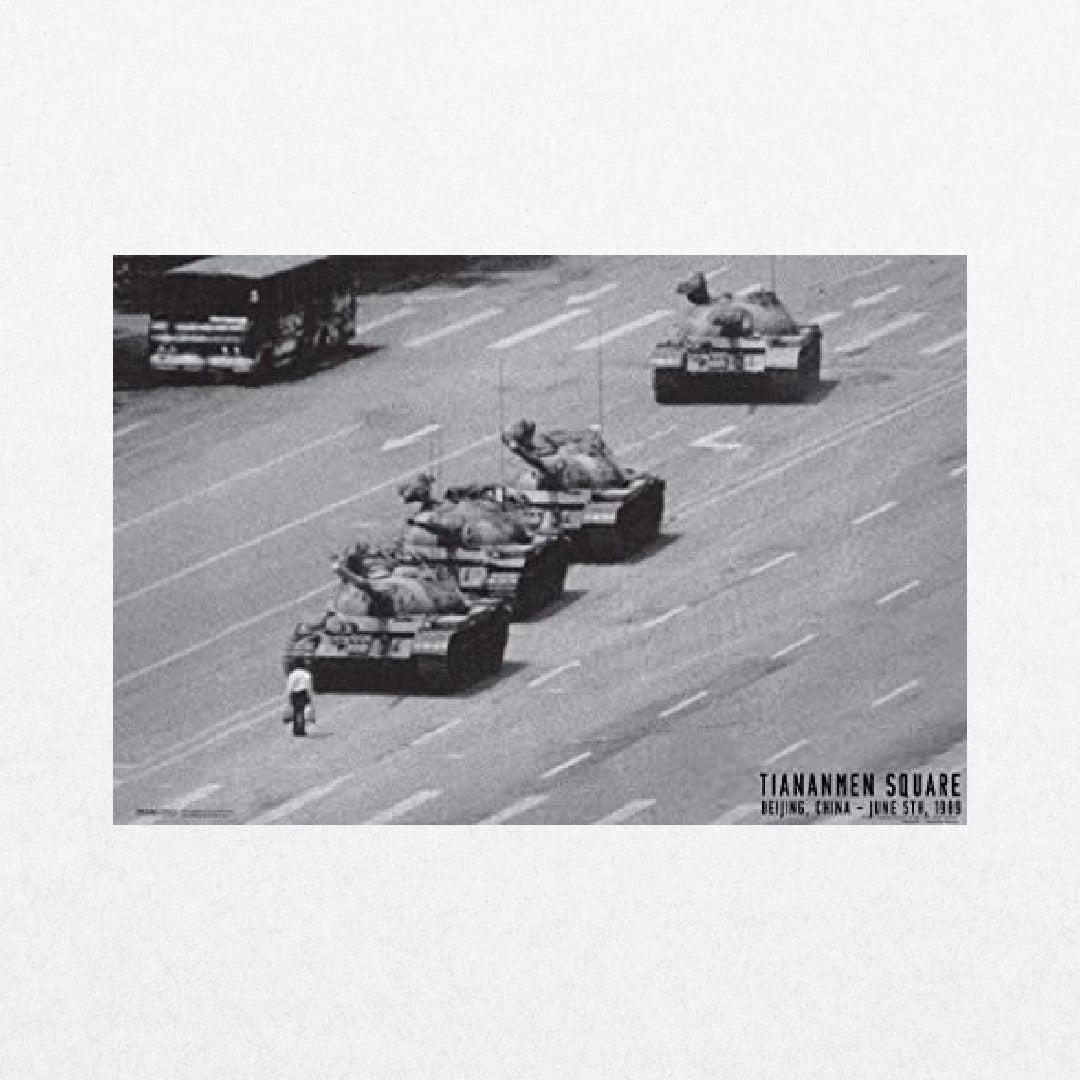 Tiananmen Square - Black & White 1989