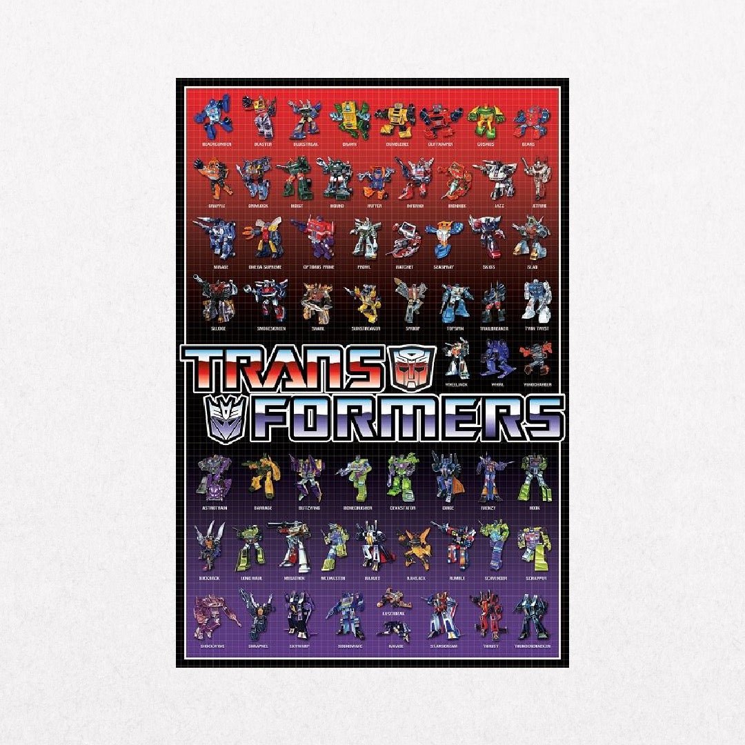 Transformers - Characters - el cartel