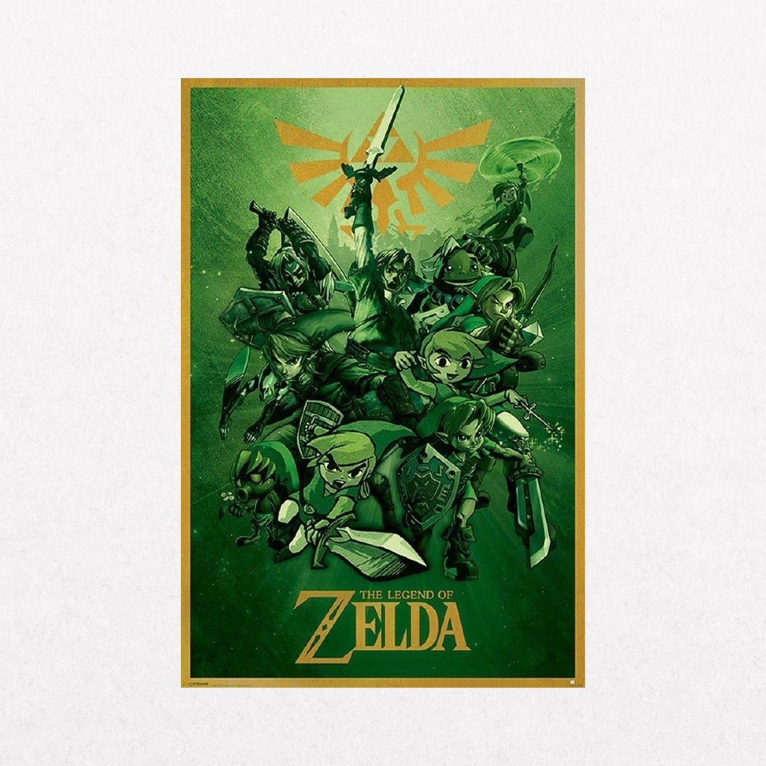 The Legend of Zelda - Heroes Of Time - el cartel