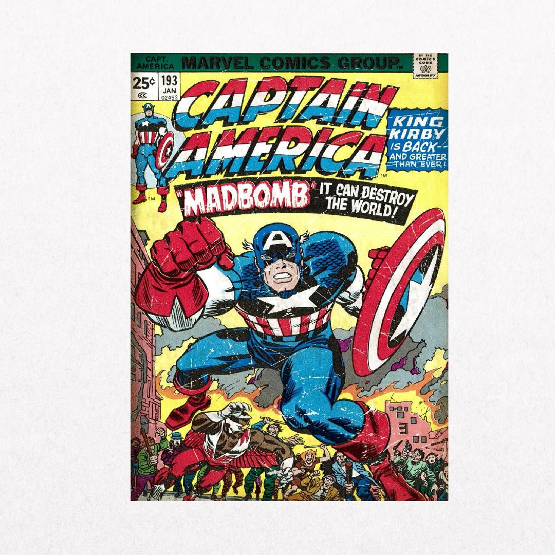 Marvel Captain America - Comic Madbomb - El Cartel