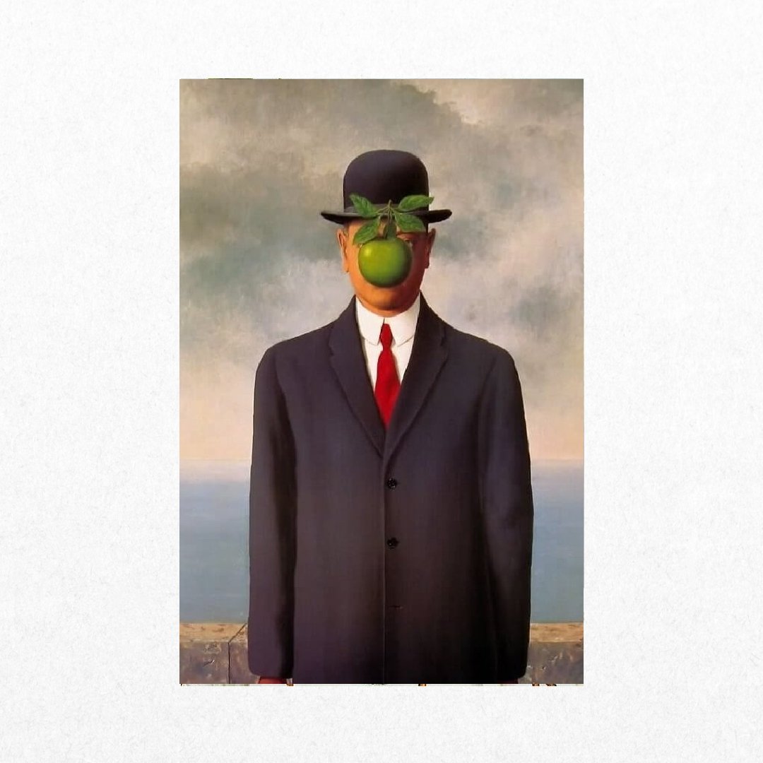 Rene Magritte - The Son of Man, 1946 - El Cartel