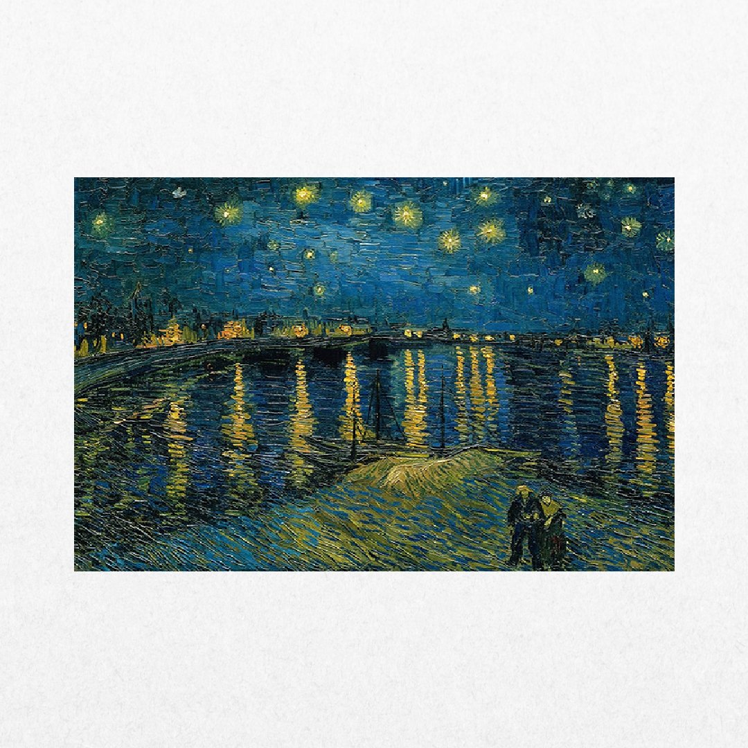 Vincent Van Gogh - Starry Night Over the Rhone - El Cartel