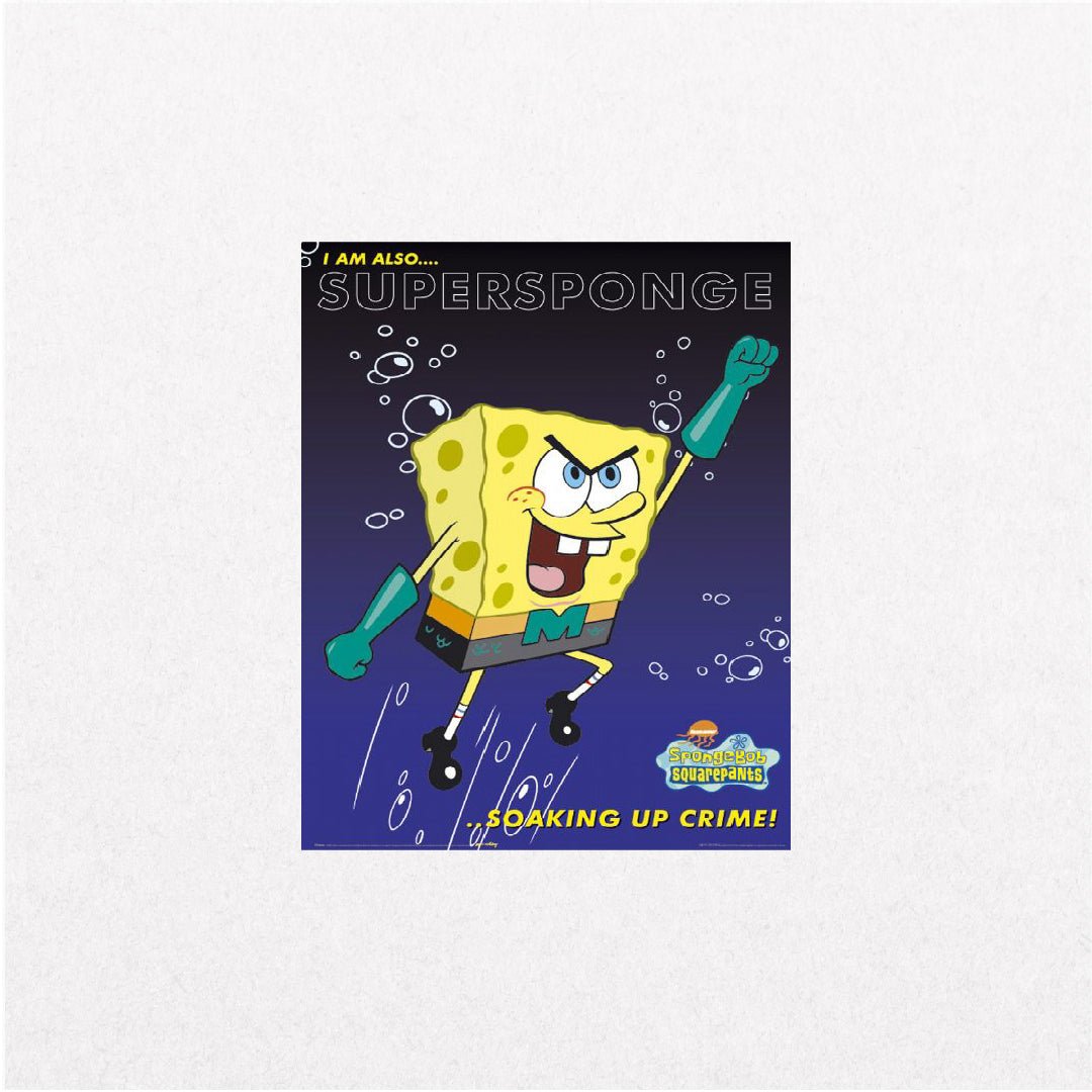 Sponge Bob - Supersponge (40x50) - El Cartel