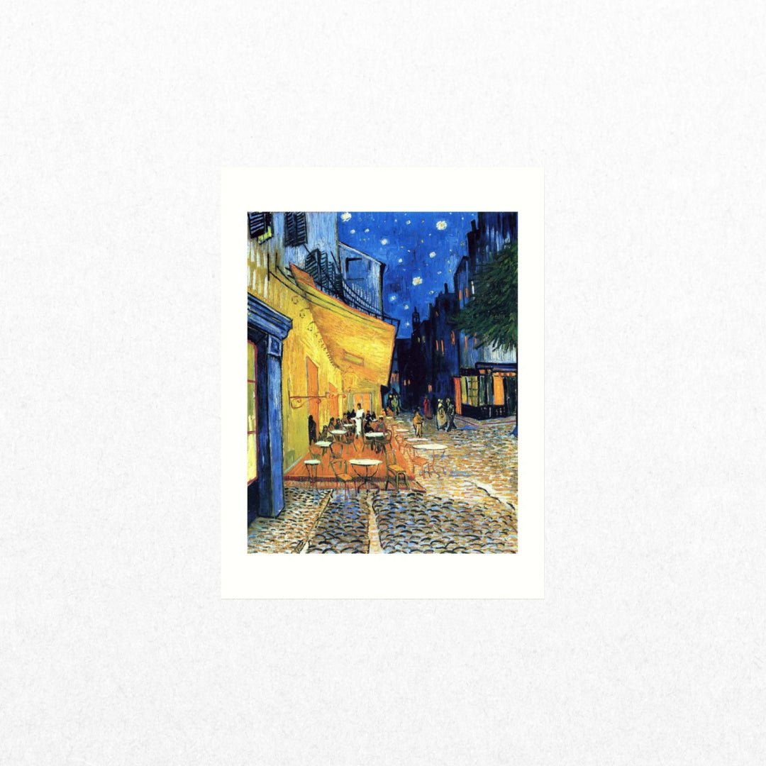 Vincent Van Gogh - Cafe Terrace, 1888 - El Cartel