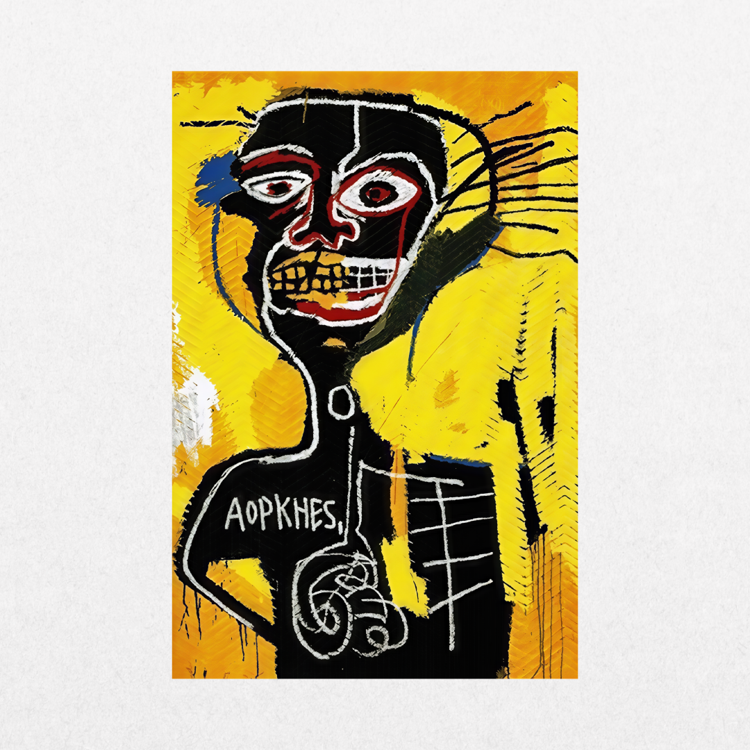 Jean-Michel Basquiat - Cabeza