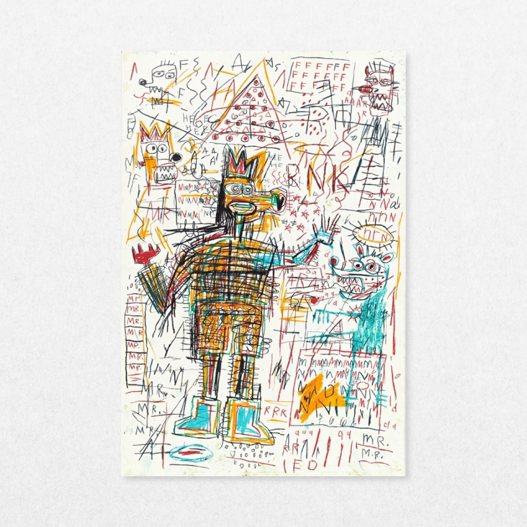 Jean-Michel Basquiat - The Figure I, The Figure Portfolio